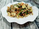 杂蔬肉末鸡蛋炒饼的做法[图]