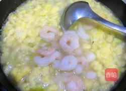 娃娃菜虾仁疙瘩汤的做法图解9