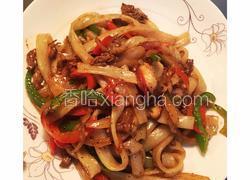 黑胡椒牛柳河粉