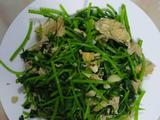 茼蒿炒鸡蛋