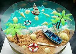 海洋慕斯蛋糕