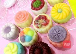 多色冰皮月饼的做法图解16