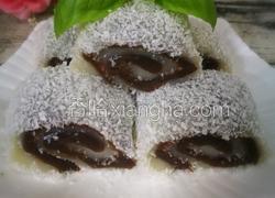 红豆沙馅椰蓉卷