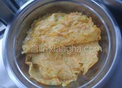 南瓜丝蛋饼