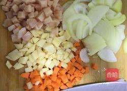 咖喱鸡肉饭的做法图解1