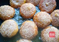 南瓜芝麻饼的做法图解4