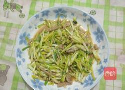 韭黄炒肉丝的做法图解6