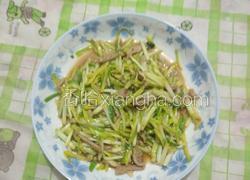 韭黄炒肉丝