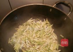 韭黄炒肉丝的做法图解4