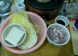白菜肉烧豆腐