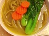牦牛骨汤青菜手擀面
