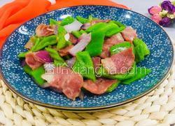 青椒洋葱炒培根