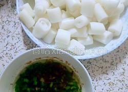 卷河粉蘸葱油