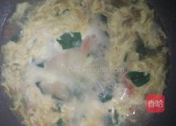 西红柿菠菜鸡蛋汤的做法图解3