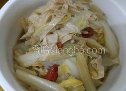 大白菜炒豆皮