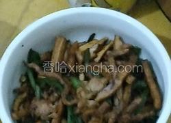 香干炒肉丝