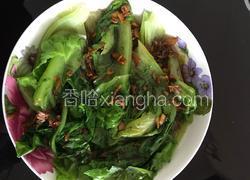 白灼生菜