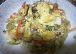 素炒煎饼