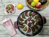 双色饺子（紫薯荞麦猪肉和全麦紫薯牛肉）的做法[图]