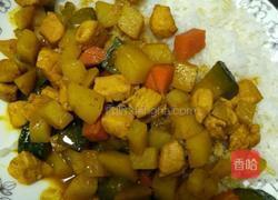 咖喱鸡肉饭的做法图解4