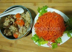 羊排胡萝卜抓饭