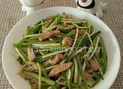 蒜苗炒肉