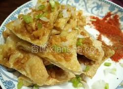 电烤箱烤豆腐皮