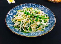 韭菜炒绿豆芽
