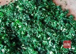 荠菜豆腐馅的做法图解3