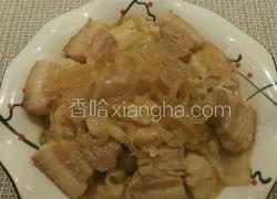 白菜冻豆腐炖粉条