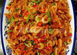 鲁菜大师蒋家菜香酥麻辣海小白绒虾