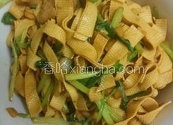猪肉炒豆腐皮