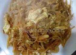 土豆丝炒鸡蛋