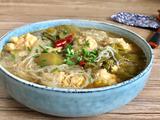 酸菜粉丝肉丸汤