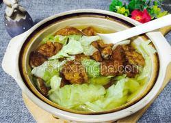 面筋白菜汤