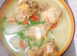 肉排萝卜汤