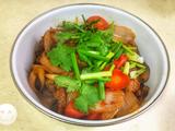 胡萝卜烧鸡腿