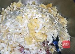 金针菇猪肉馄饨的做法图解4
