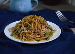 电饭煲豆角焖面