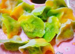 三彩白玉酸菜水饺