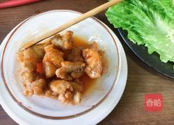 甜辣味蜂蜜炸鸡沙拉的做法图解11