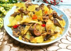 青笋炒鸡胗
