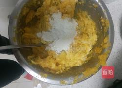 南瓜豆沙饼的做法图解4