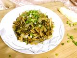 冬笋炒咸菜