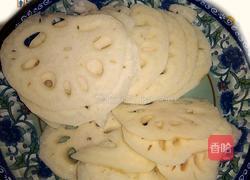 莲藕炒金针菇的做法图解1