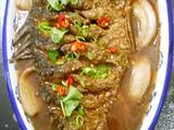 鲁菜大师蒋家菜酱烧炖鲤鱼的做法[图]