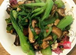 香菇青菜的做法图解6