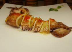 香辣鱿鱼烤土豆泥