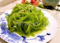 凉拌莴笋丝