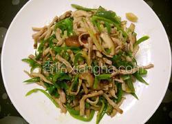 鲁菜大师蒋家菜尖椒香辣肉丝